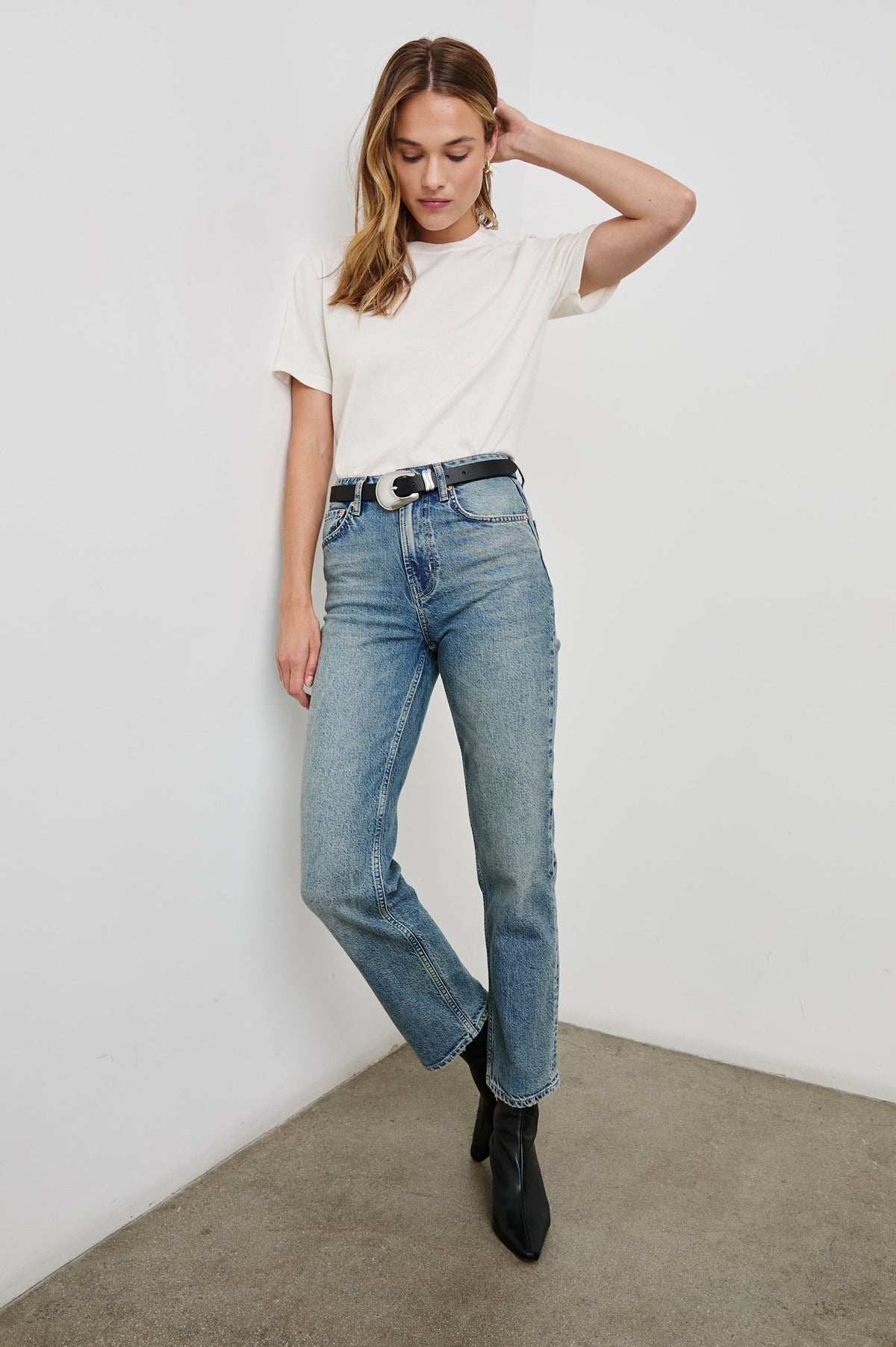 Rails Cotton Cashmere Short Sleeve Tee