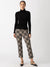 Sanctuary Carnaby Kick Crop in Graphic Plaid