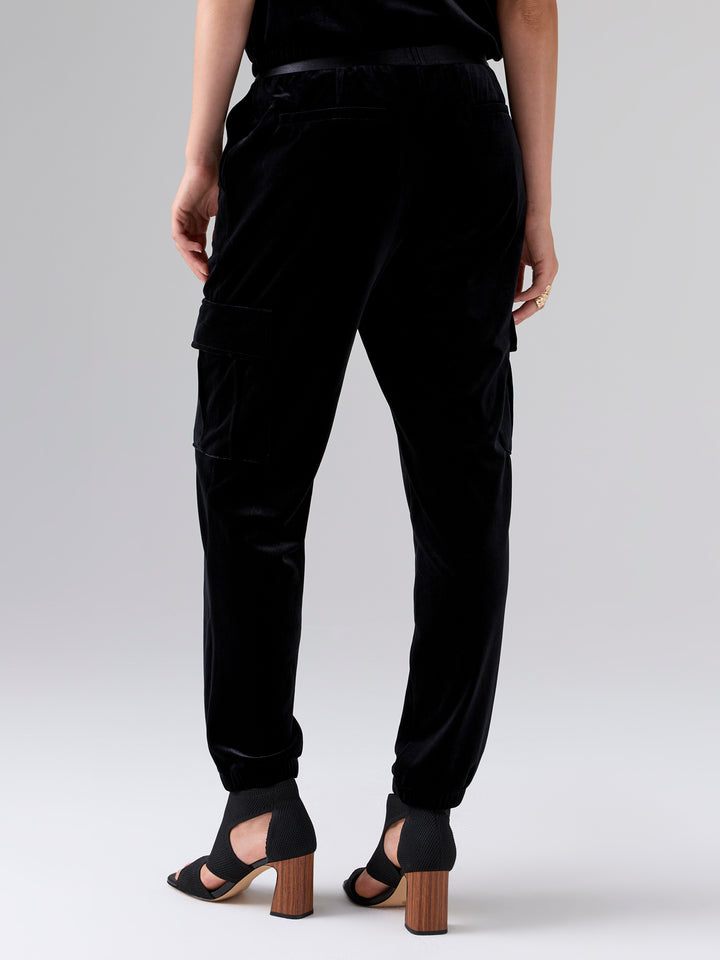 Sanctuary The Fixer Velvet Jogger