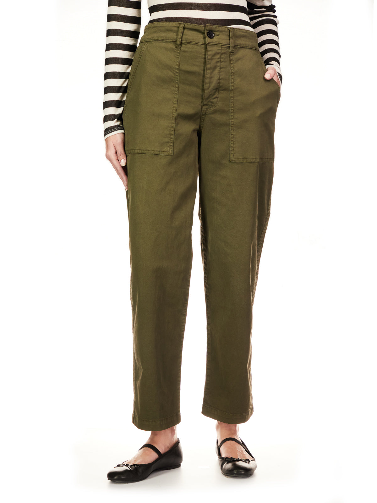 Sanctuary Cruiser Chino Pant Burnt Olive
