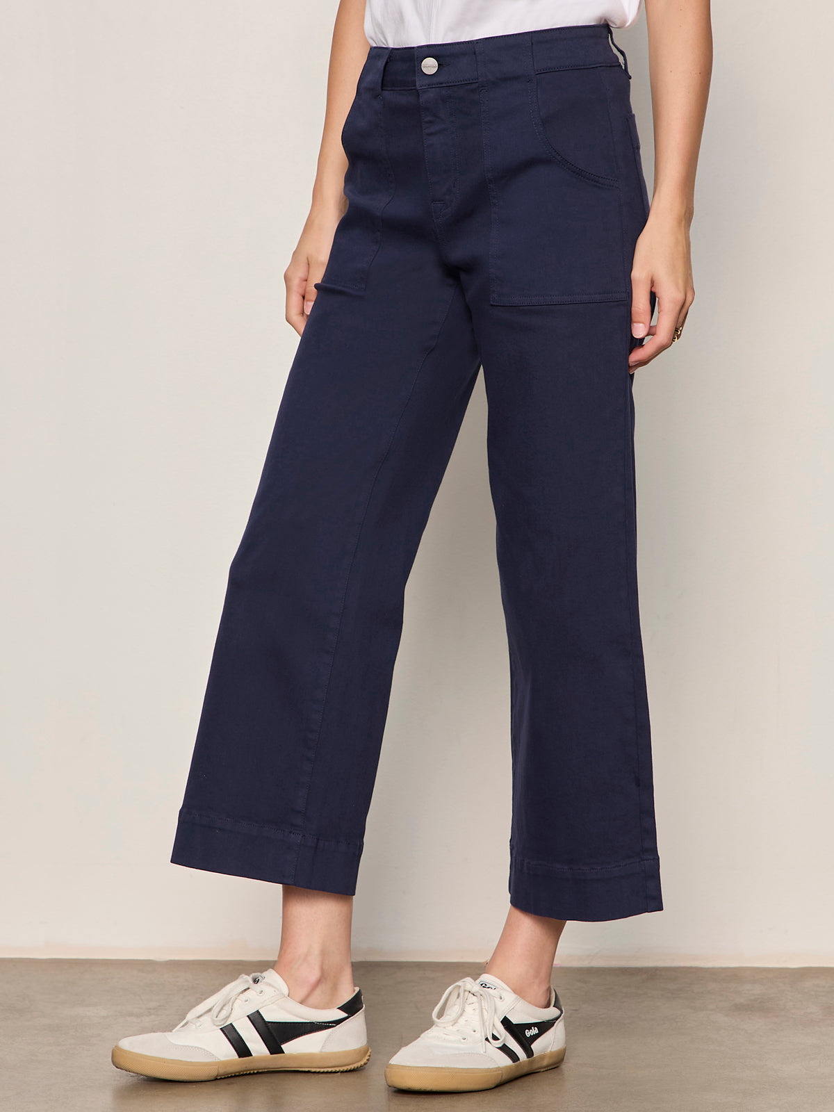 Sanctuary Insider Crop Pant in Navy Blazer