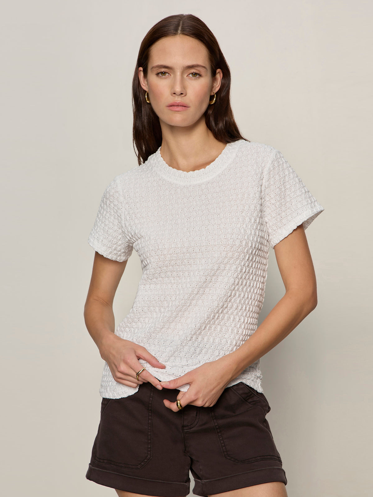 Sanctuary Pucker Up Perfect Tee White