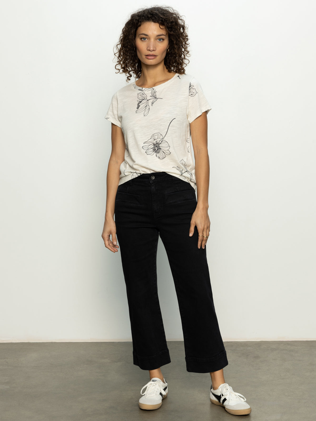 Sanctuary The Perfect Tee in Sketched Botanic