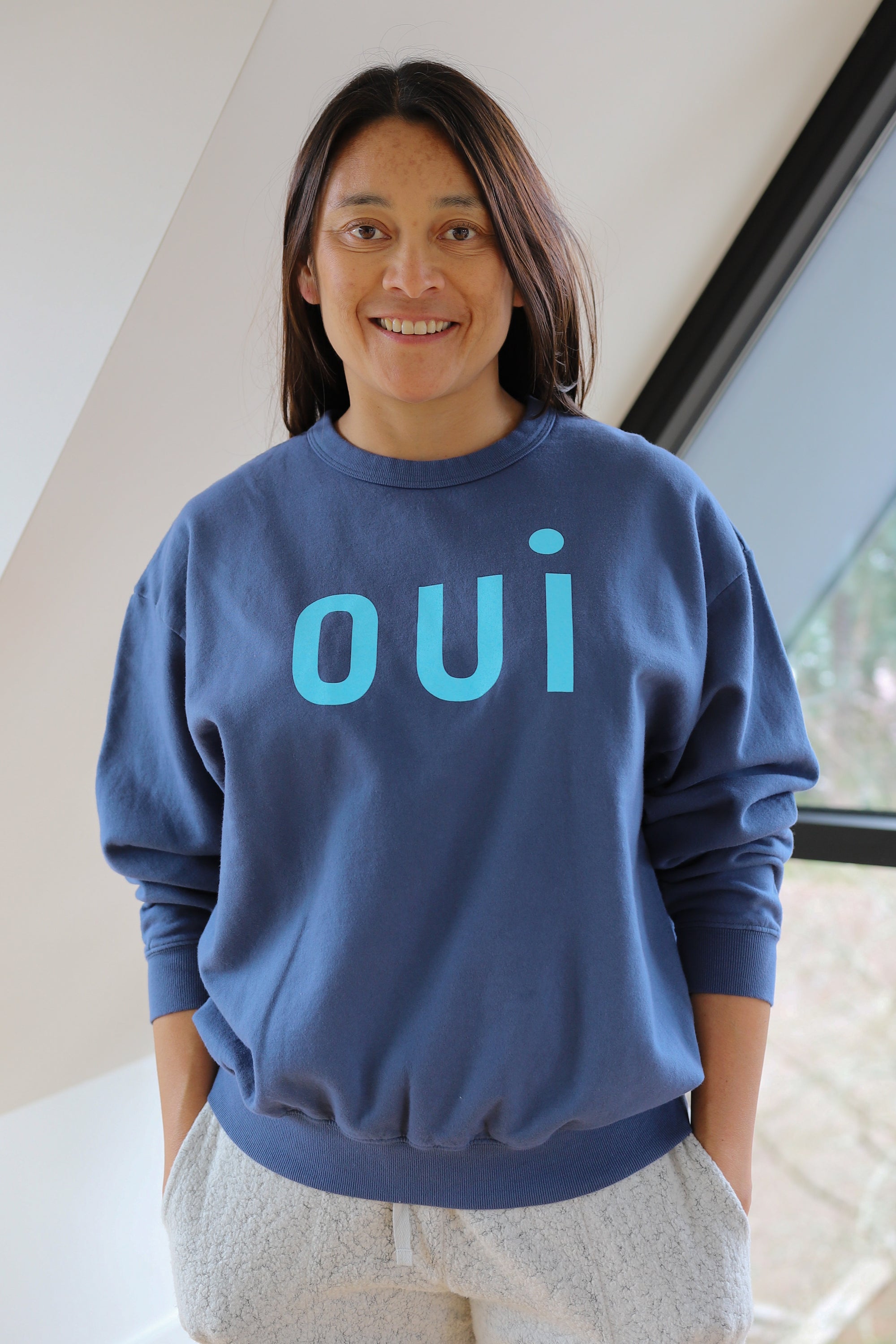 Clare V. Oui Oversized Sweatshirt