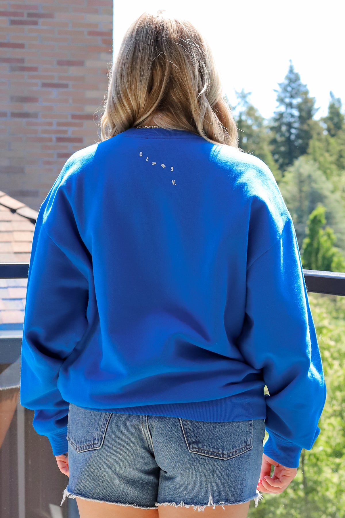 Clare V. Ciao Oversized Sweatshirt