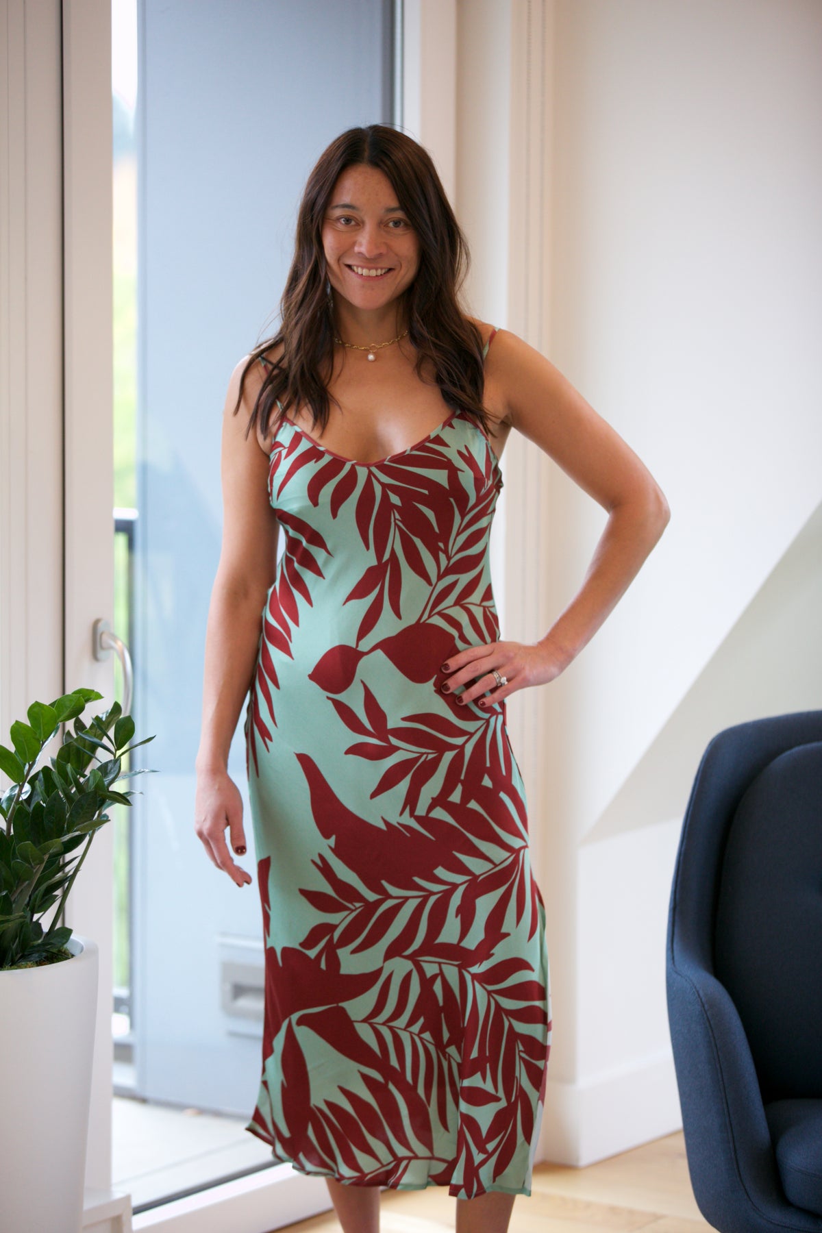 COREY LYNN CALTER Ana Bias Dress