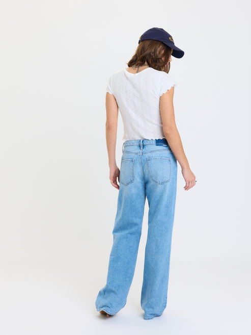 Daze Denim 2K Mid Rise Relaxed Baggy in Pulse