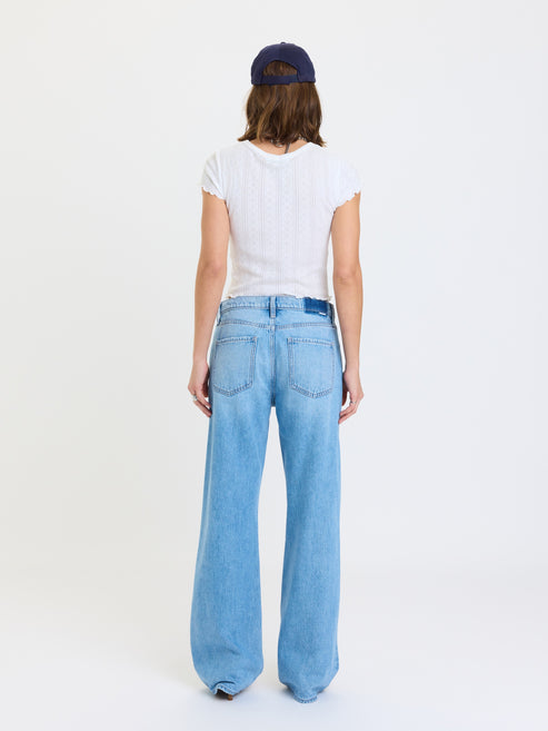 Daze Denim 2K Mid Rise Relaxed Baggy in Pulse