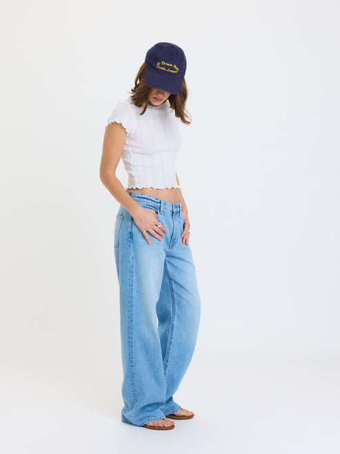 Daze Denim 2K Mid Rise Relaxed Baggy in Pulse