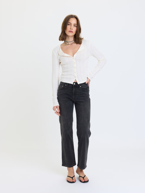 Daze Denim Stargazer Pointelle Cardigan