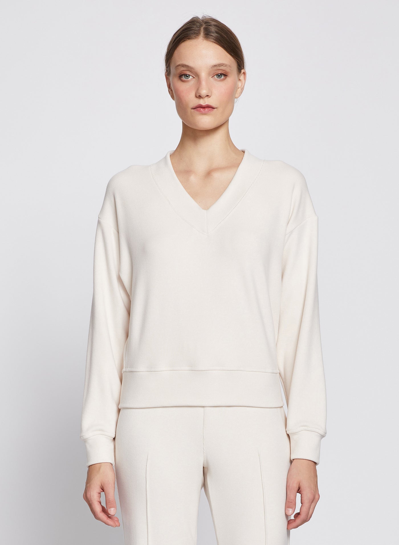 Stateside Honeyluxe V-Neck Pullover