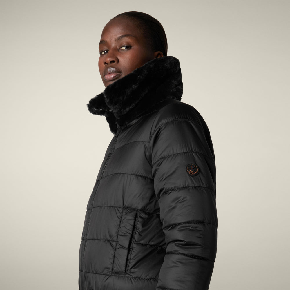 Save The Duck Jeon Reversible Faux Fur Jacket