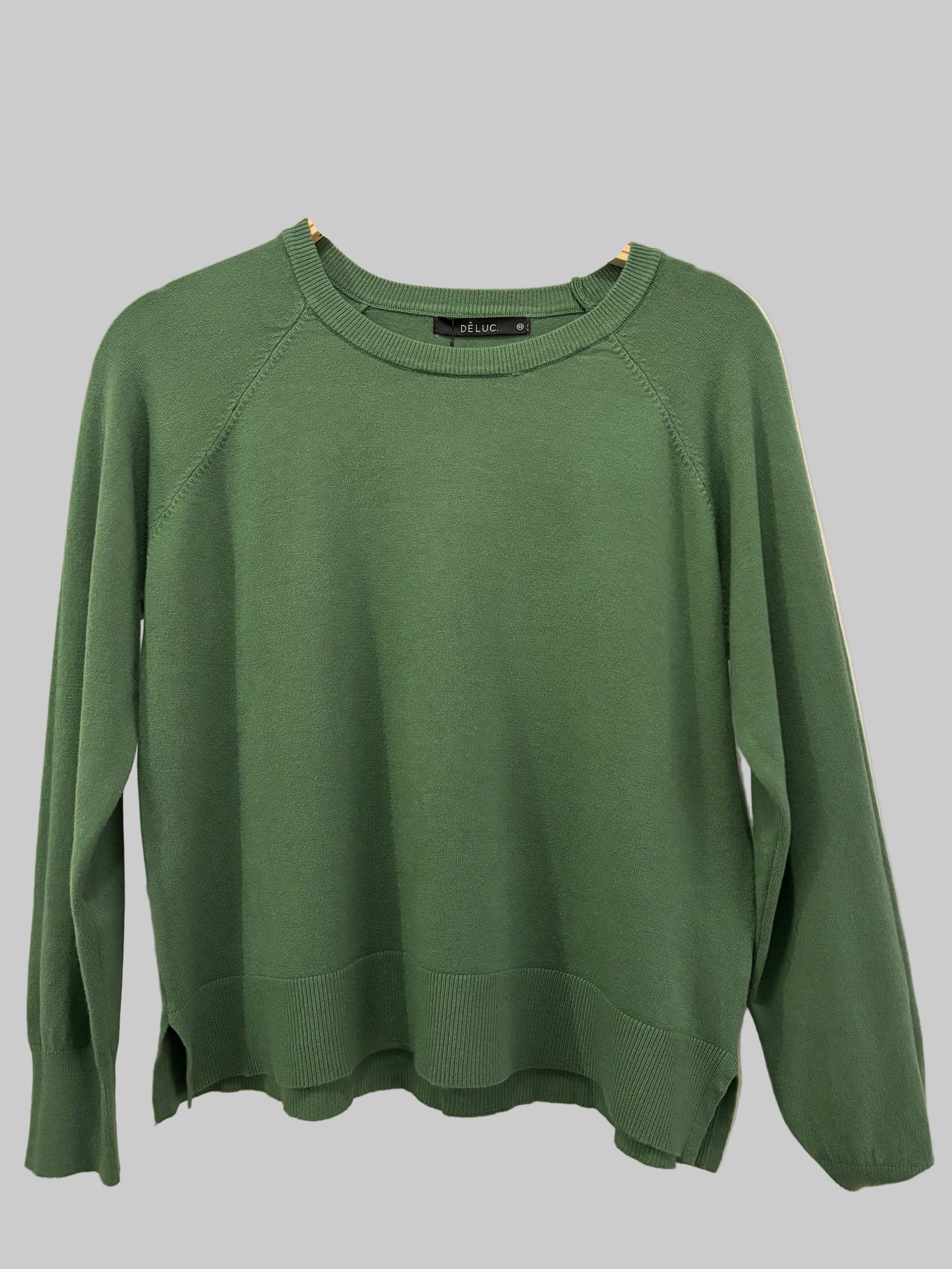 DELUC Lorraine Sweater in Grass Green