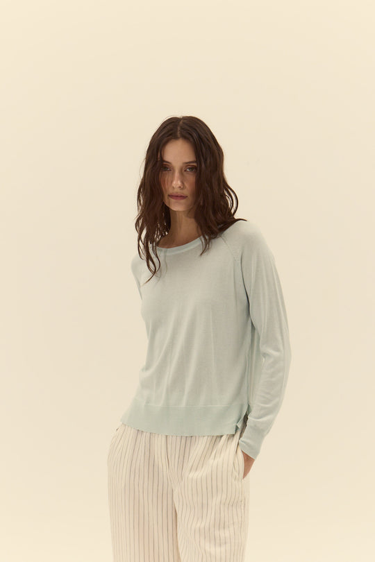 DELUC Lorraine Sweater in Sky
