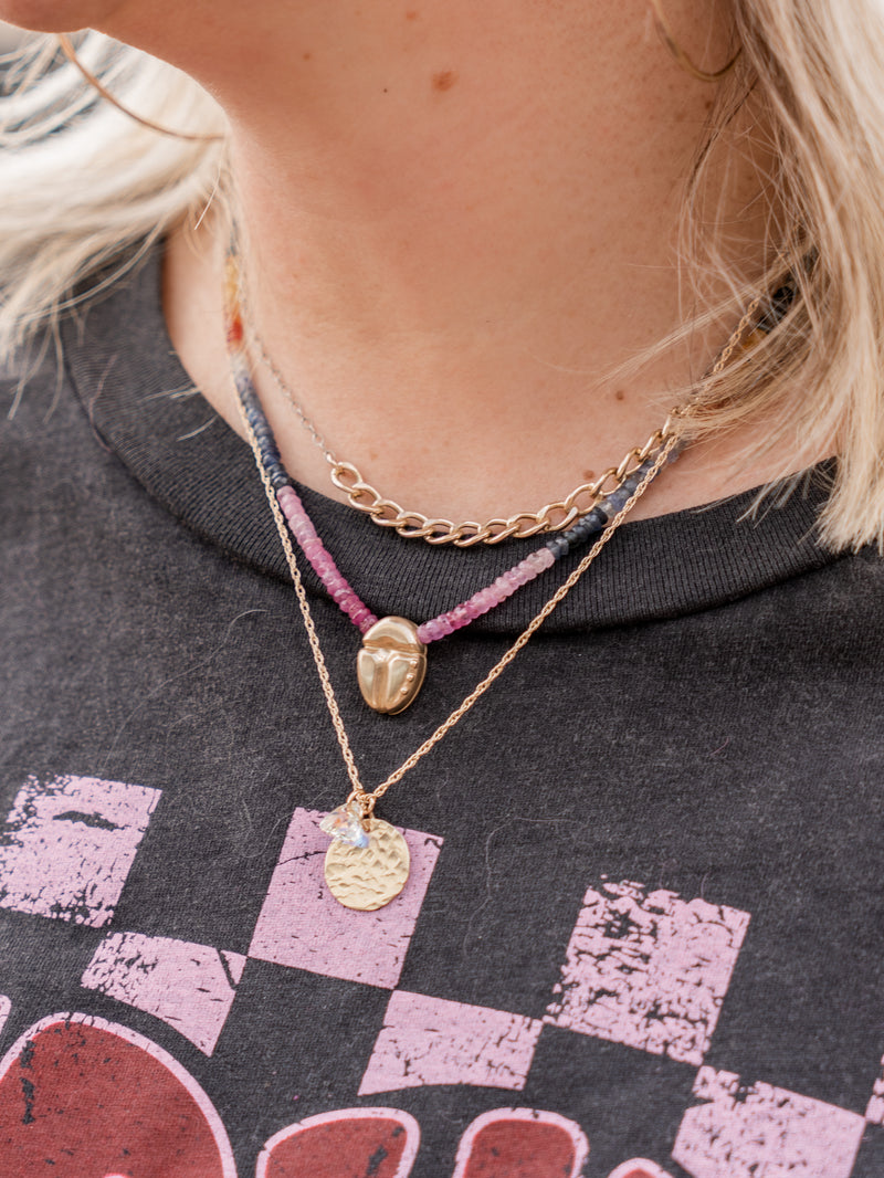 Kenda Kist Mini Medallion Necklace