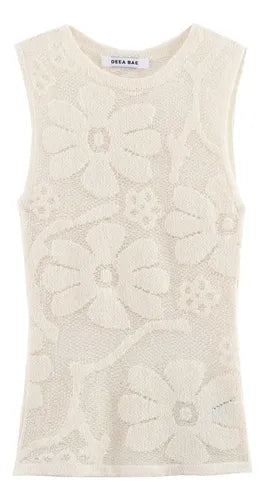 DEON Floral Sheer Top