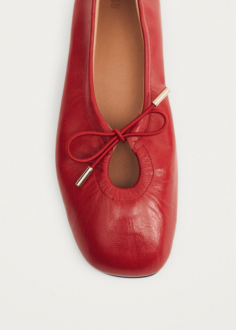 ALOHAS Rosalind Leather Ballet Flats