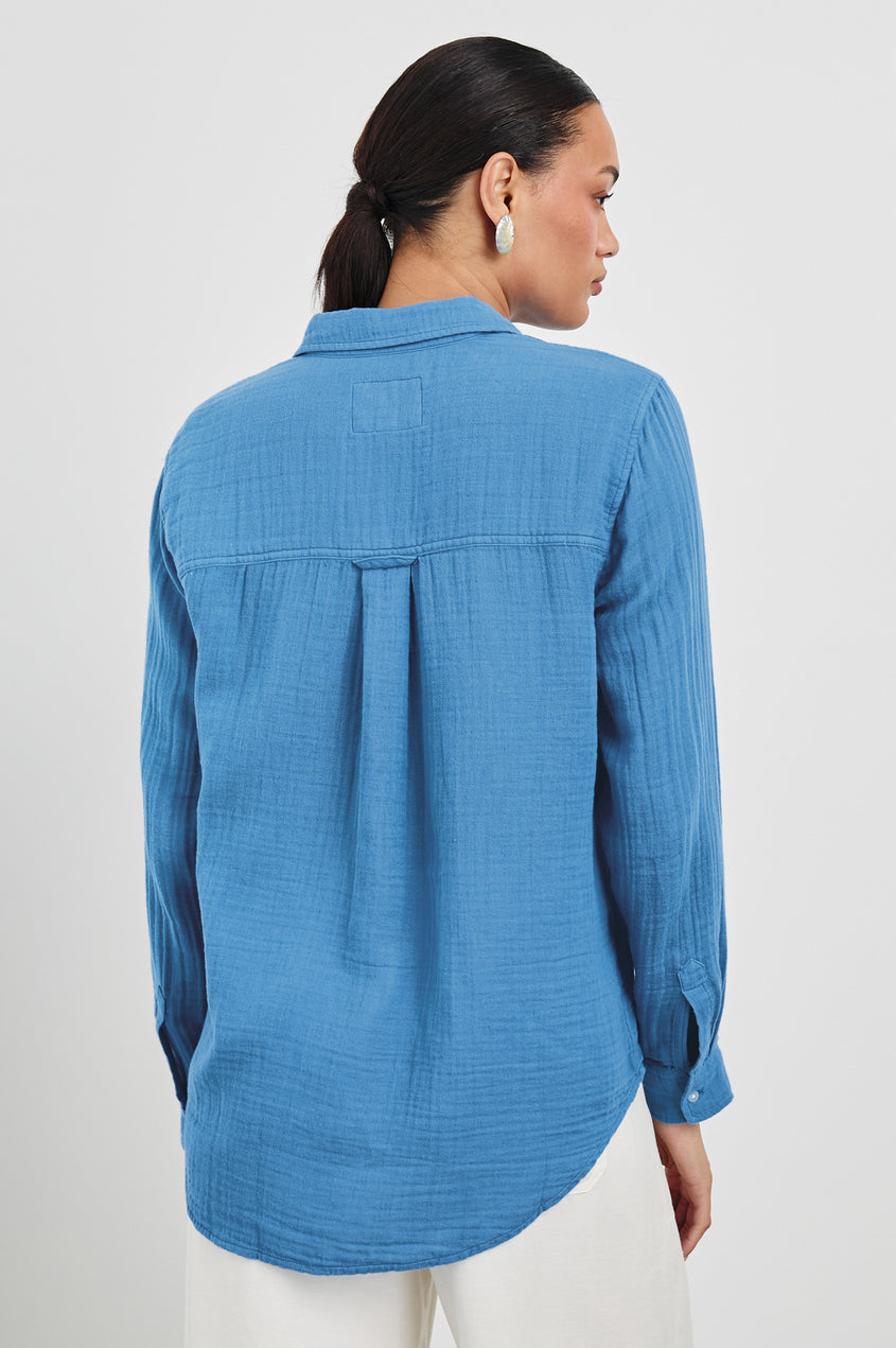 Rails Ellis Shirt in French Blue