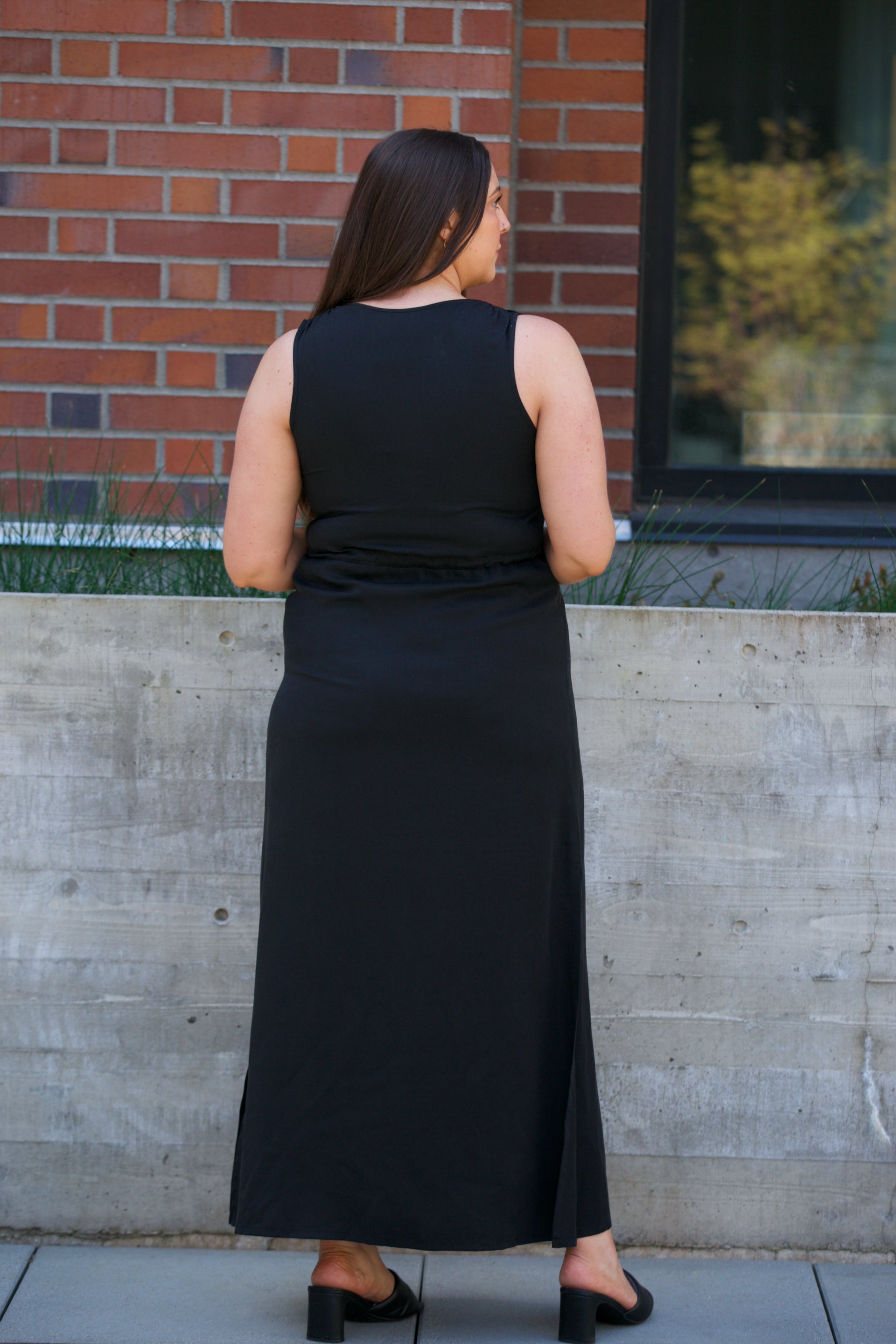 grecian black dress Grecian Goddess Gown