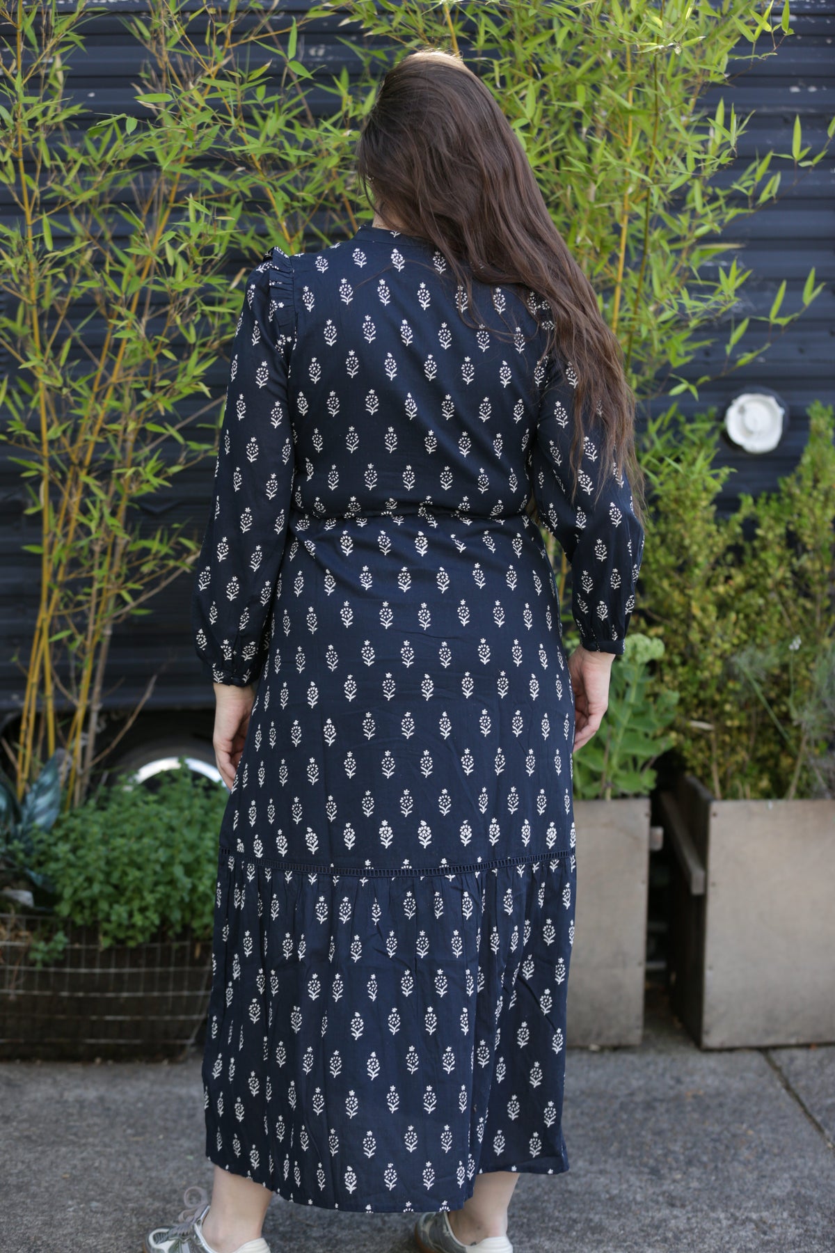 EMERSON FRY Frances 4 V Dress in Marguerite 2 Organic