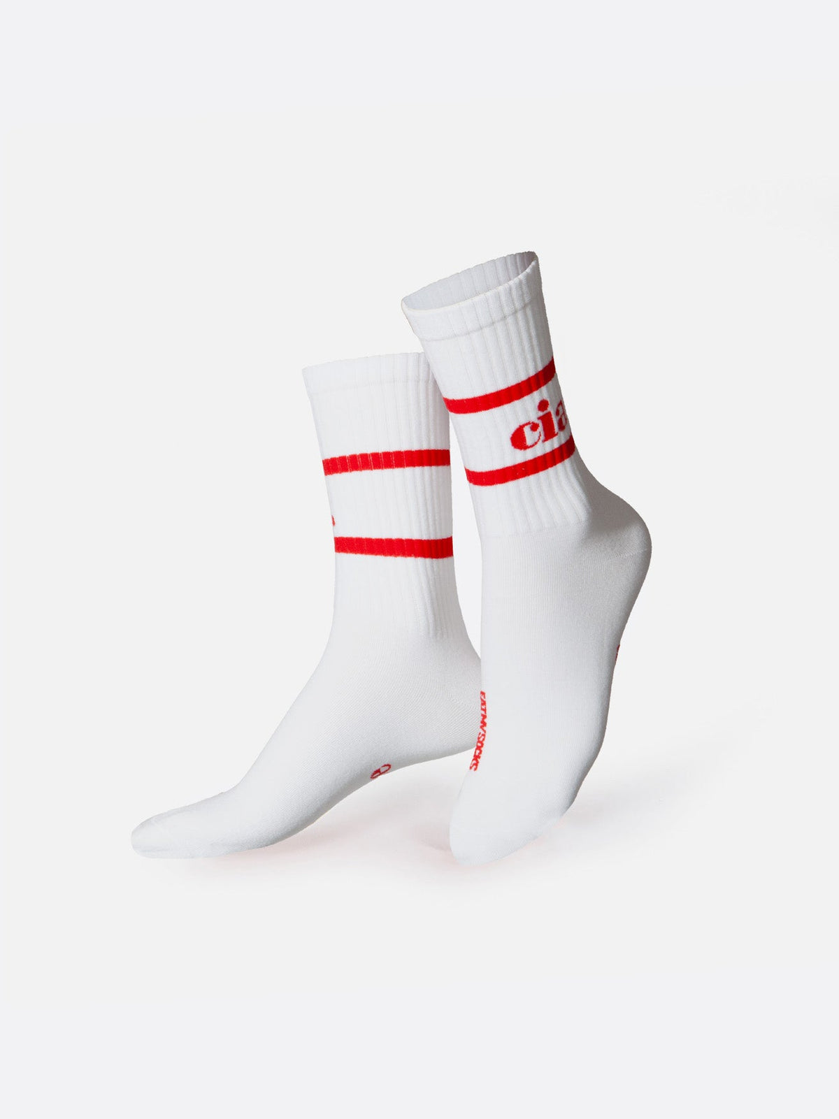 The WOW Effect Co. Eat My Socks Adult Flat Socks Ciao