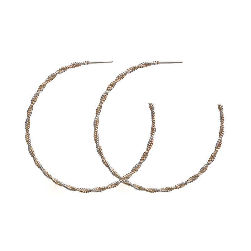Kenda Kist Double Twist Circle Earring