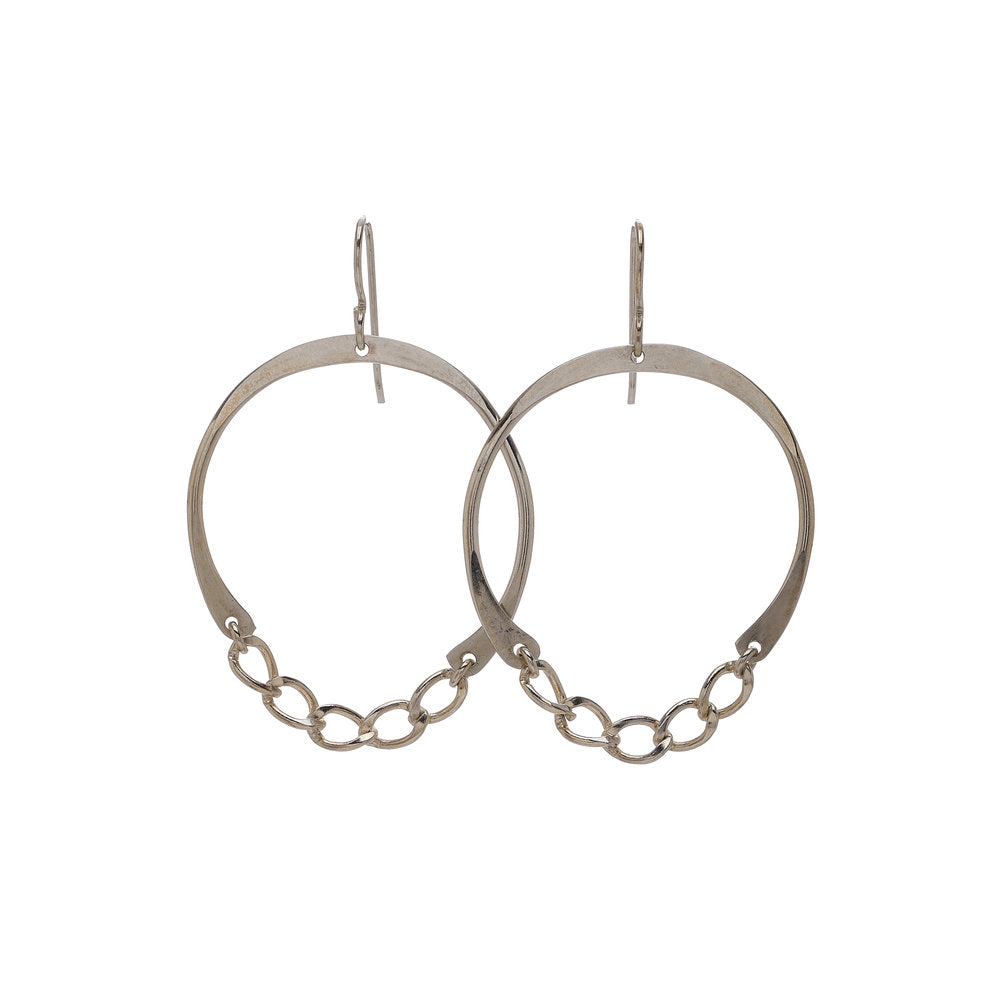 Kenda Kist Blondie Hoop - Small Silver