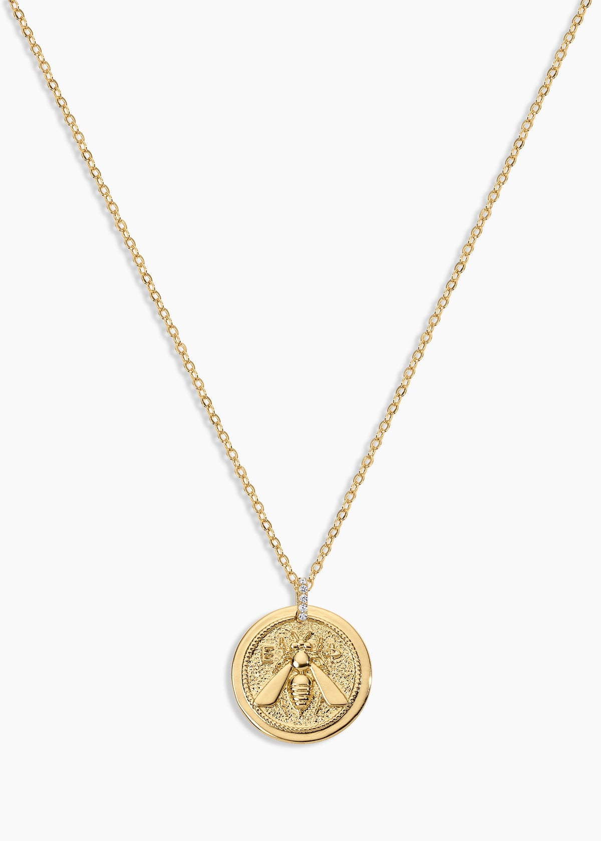 Electric Picks Honey Bee Necklace