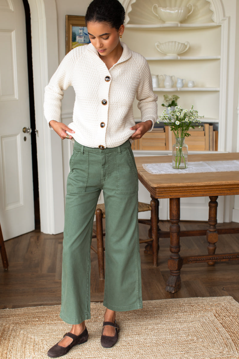 EMERSON FRY Vintage Army Pant in Vintage Green