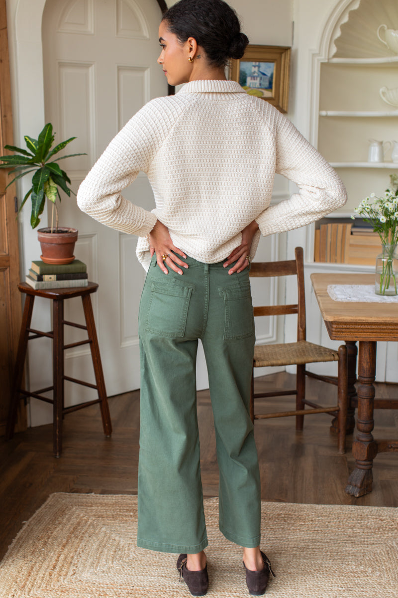 EMERSON FRY Vintage Army Pant in Vintage Green