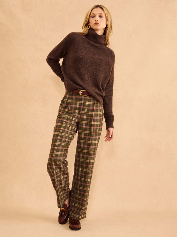John + Jenn Emmett Sweater Chocolate
