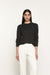 Enza Costa Cashmere Easy L/S Crew Cinder