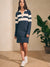 Faherty Rugby Jersey Polo Dress Open Stripe