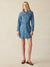 Faherty Denim Michelle Dress in Sea Bright Wash