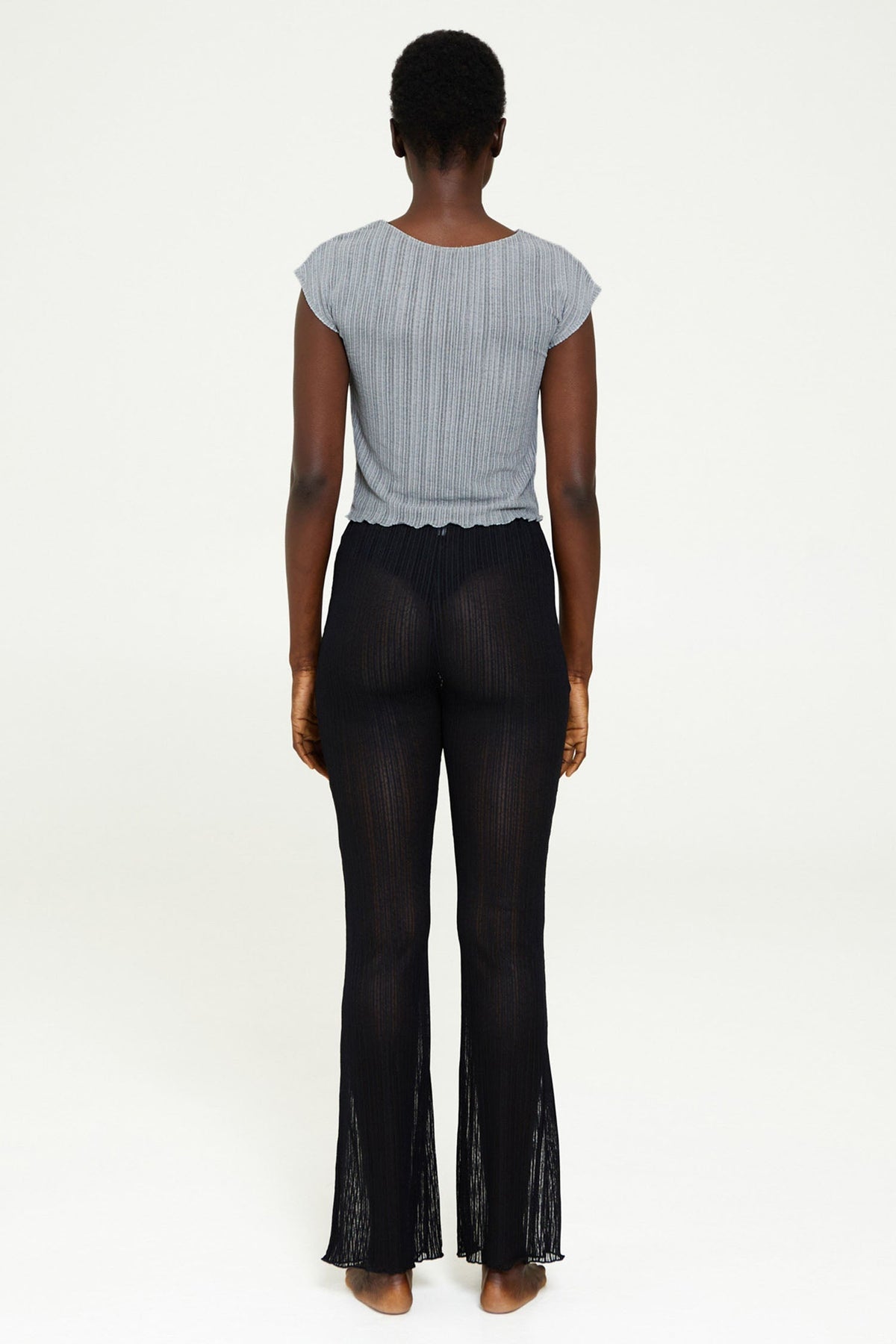 Find Me Now Ribbed Mesh Legging