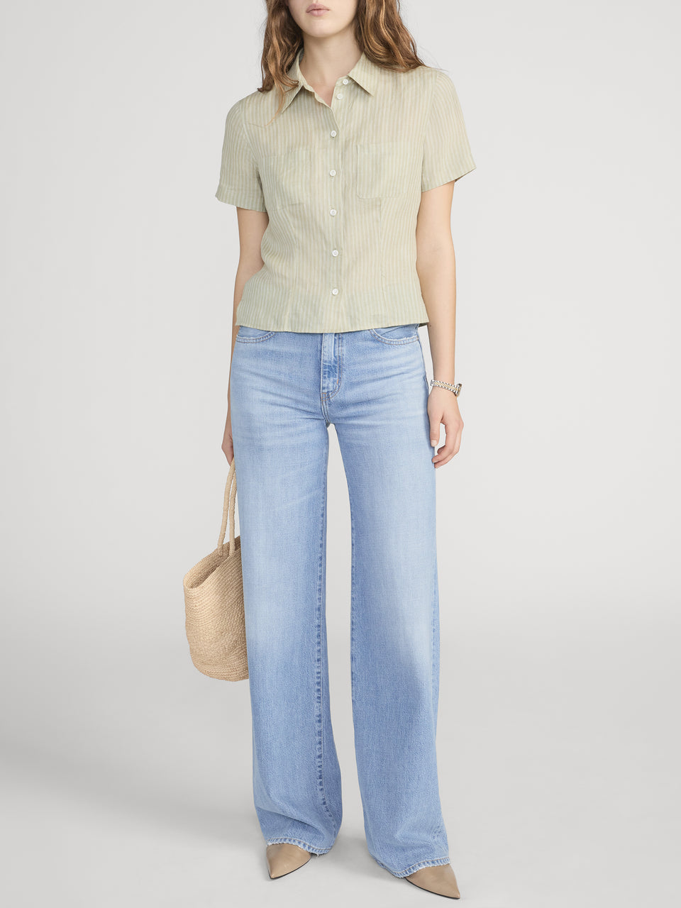 FRAME The Off Duty Stroll in Frey