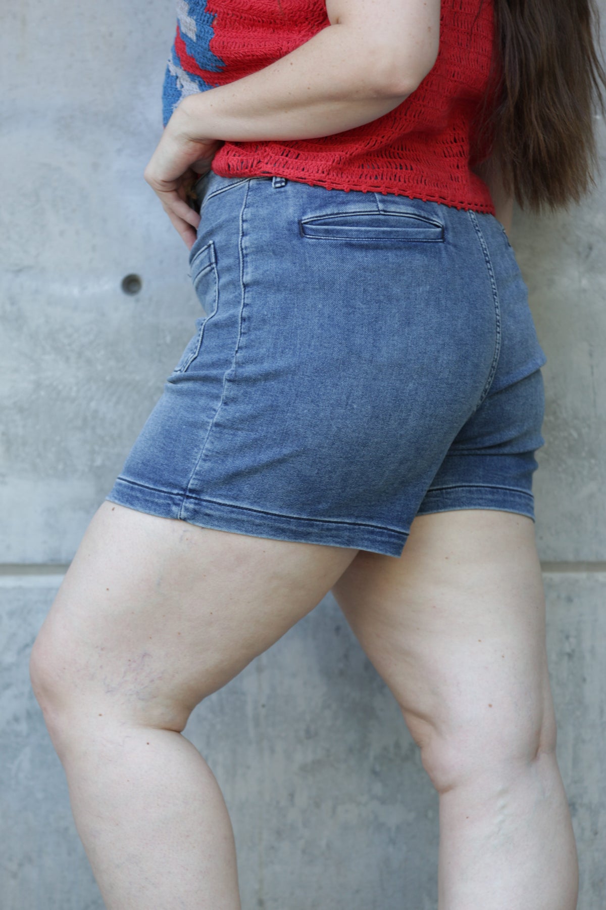 Faherty Stretch Terry Patch Pocket Short in Riverton