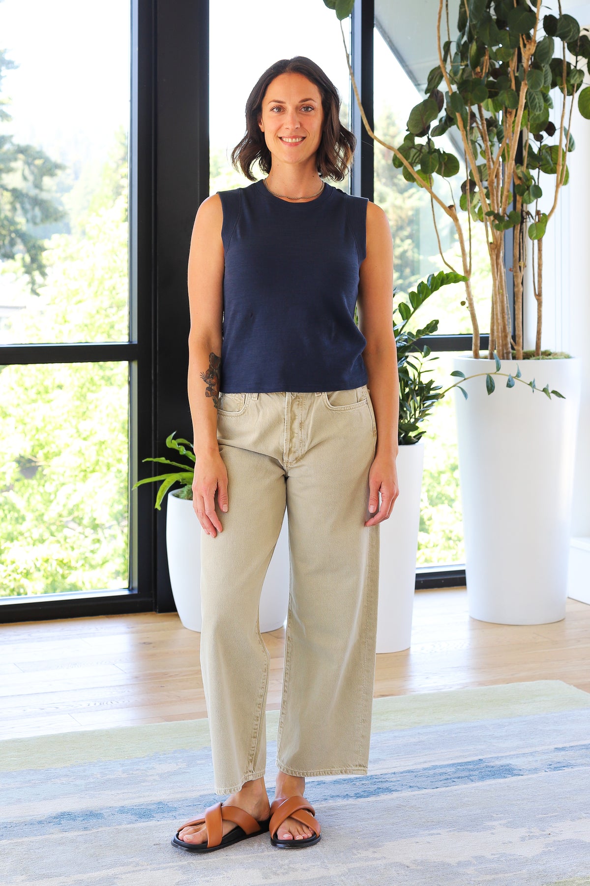 Faherty Sunwashed Slub Muscle Tank