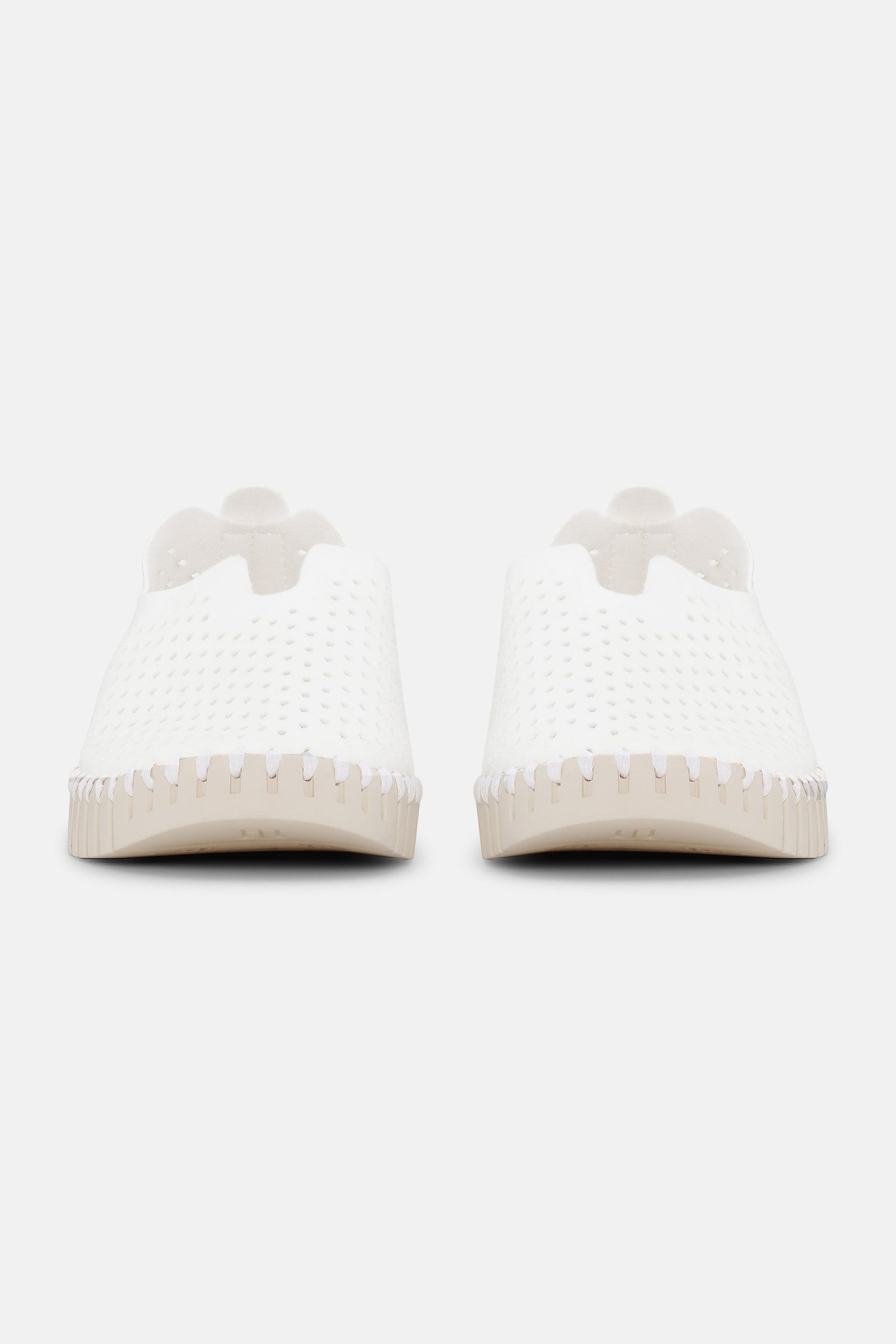 Ilse Jacobsen Tulip Slip-On w/White Sole in White