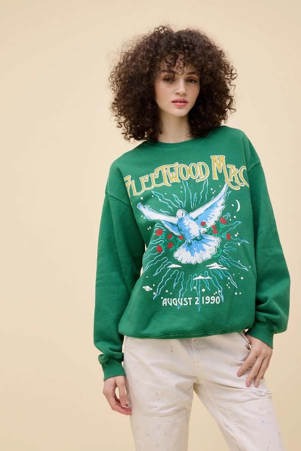 DAYDREAMER Fleetwood Mac Jones Beach BF Crew Sweatshirt