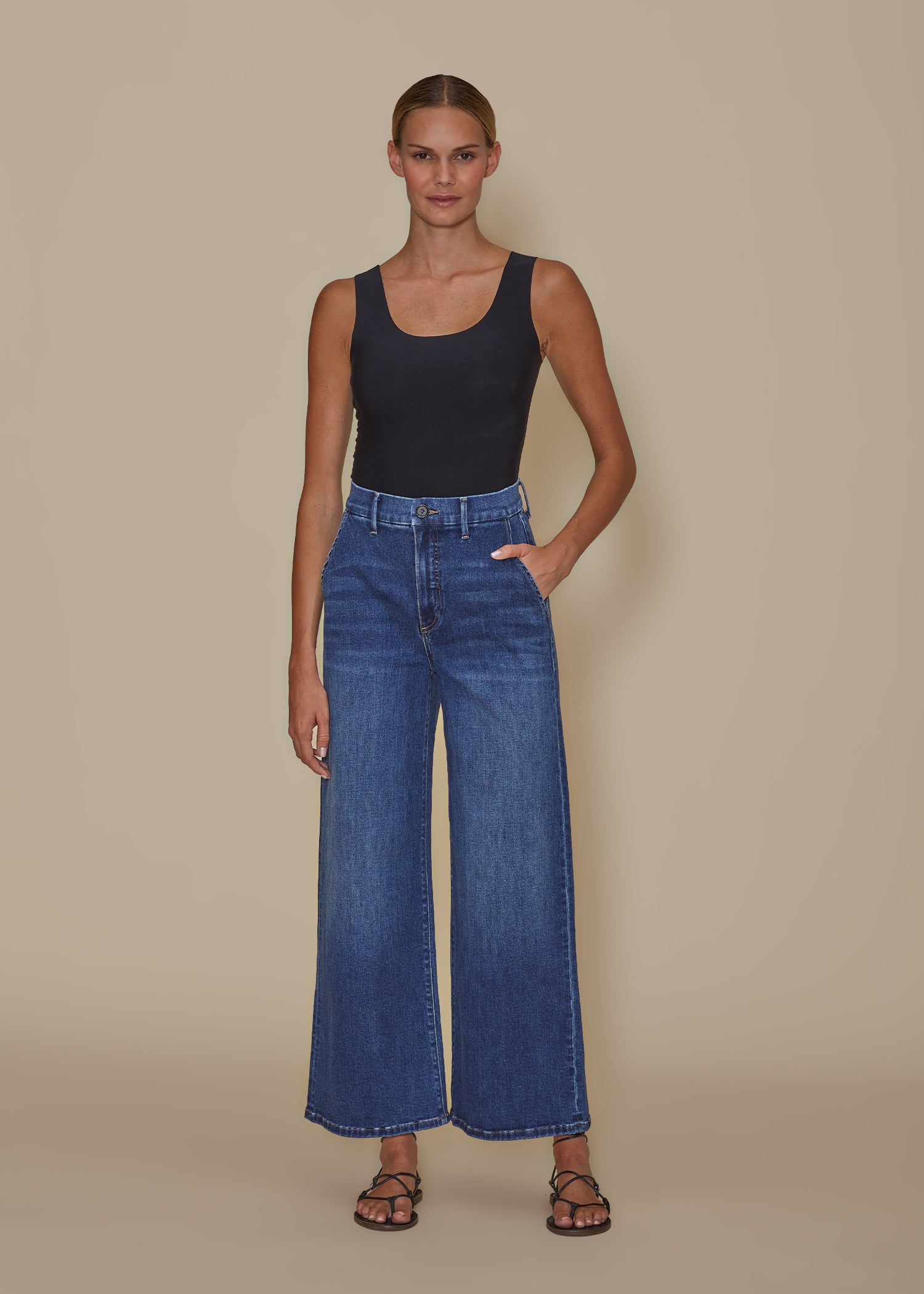 LE JEAN Jude Trouser Ankle in Libertine