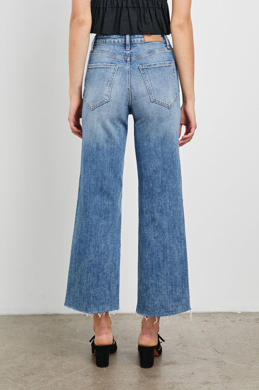 Rails Getty Wide Leg Crop in Tradewind