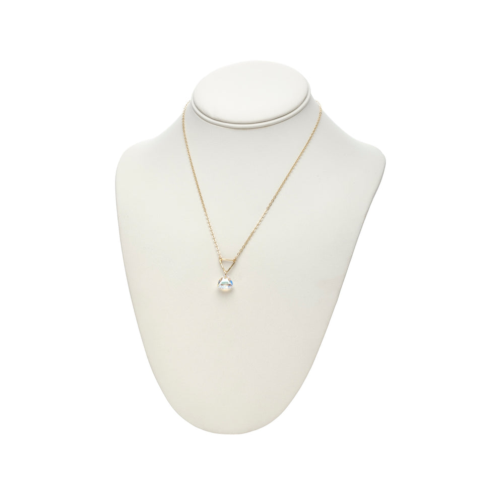 Kenda Kist Trillion Cut Pendant Gold B Crystal