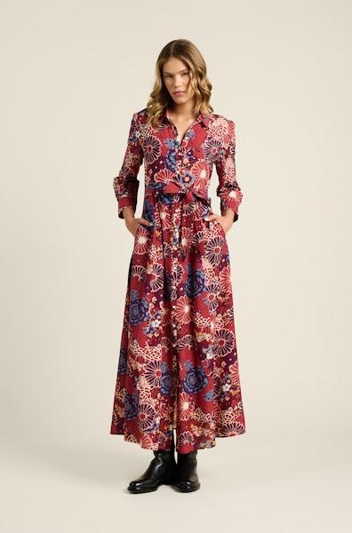 Birds of Paradis by Trovata Eliot Dress Berry Bloom