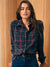 Faherty Legend Sweater Shirt in Outer Limits Plaid