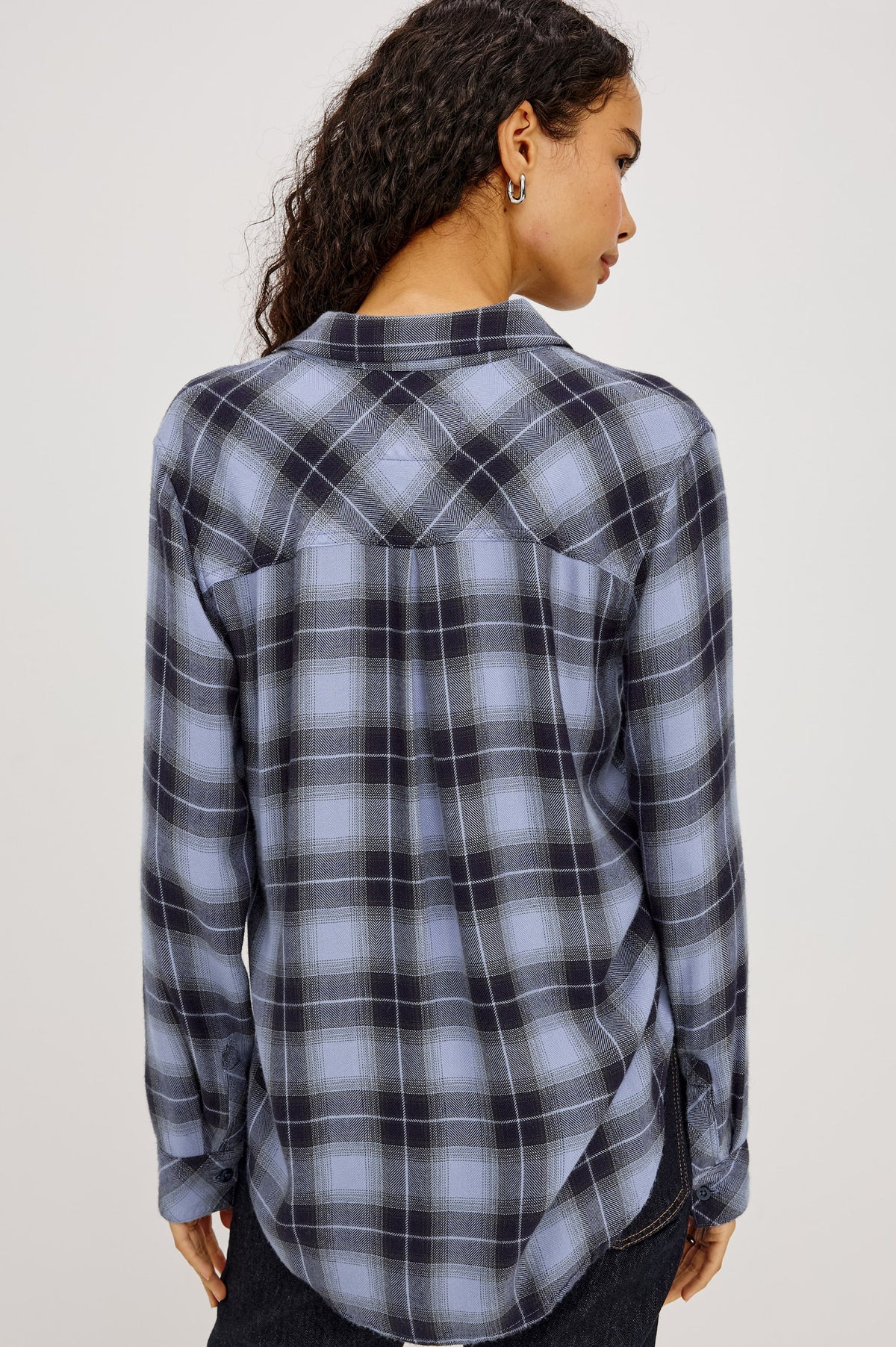 Rails Hunter Shirt in Navy Sky