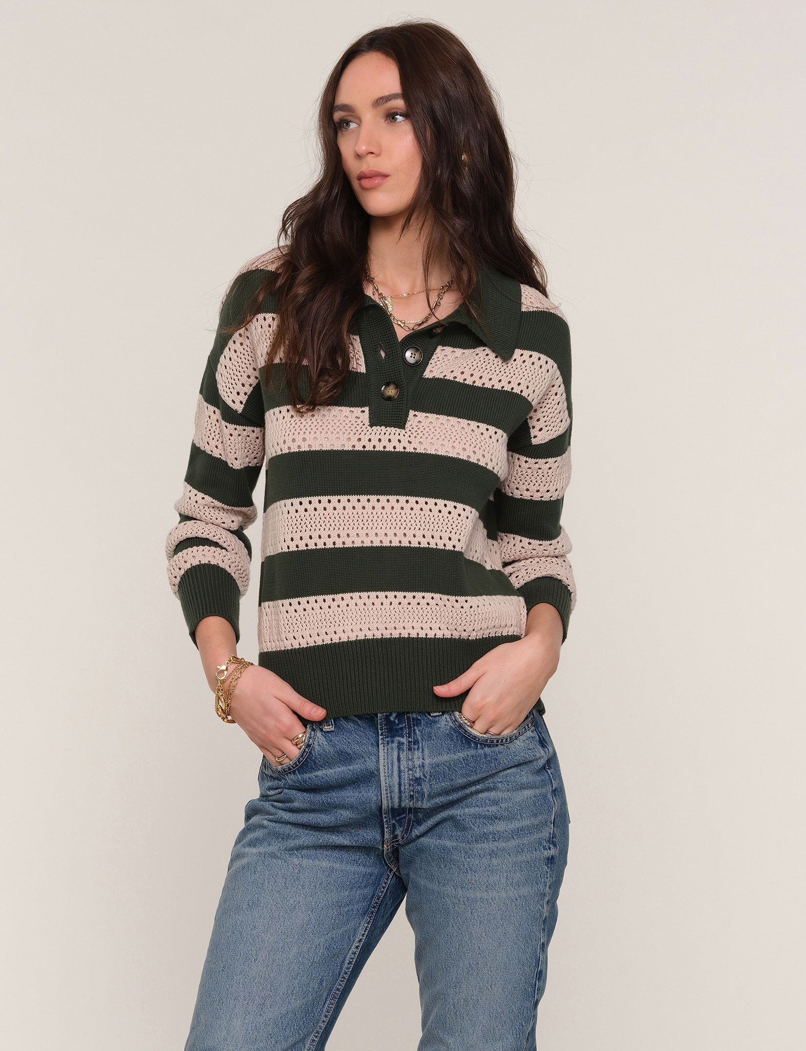 Heartloom Kendi Sweater Kale