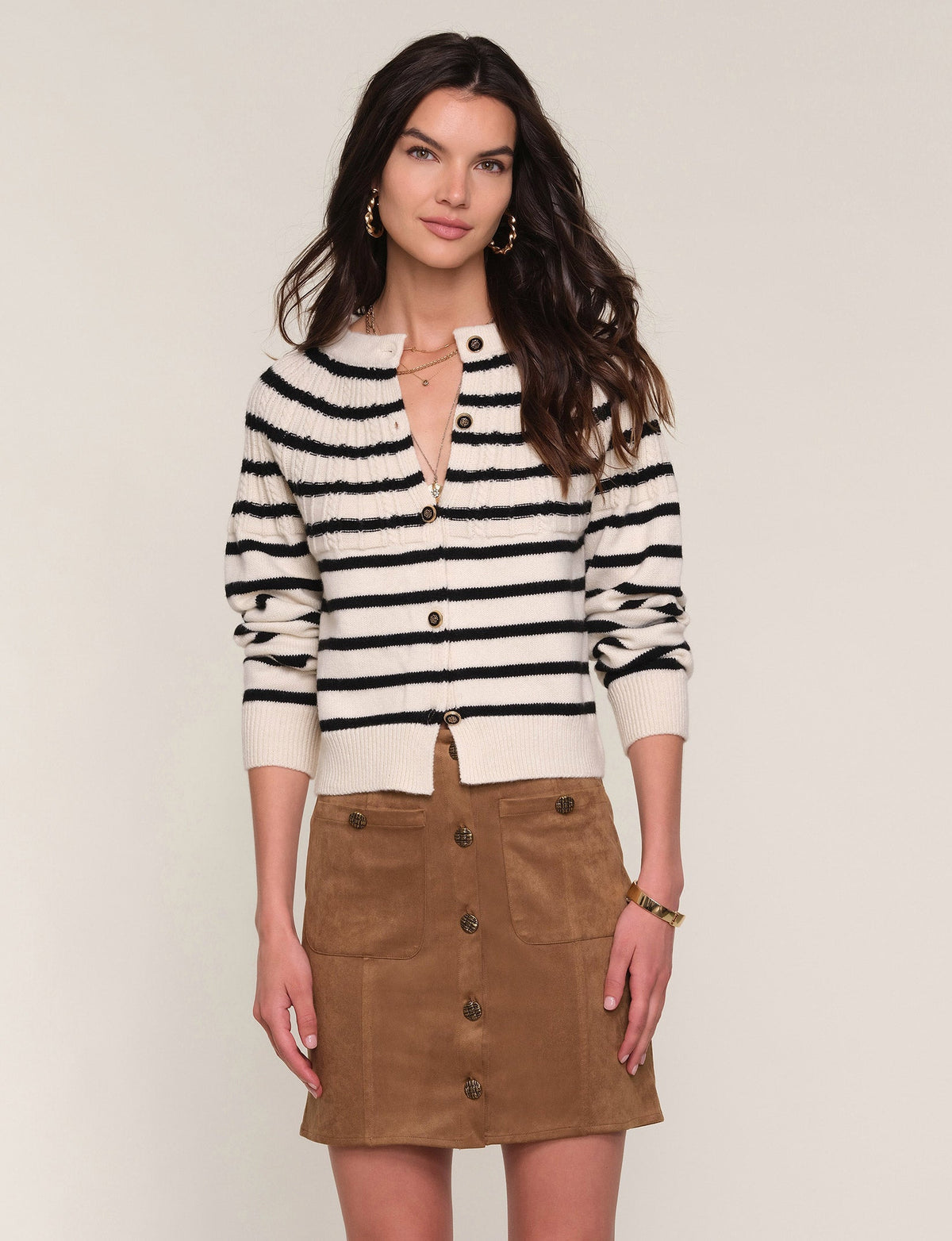 Heartloom Selene Cardi Ivory
