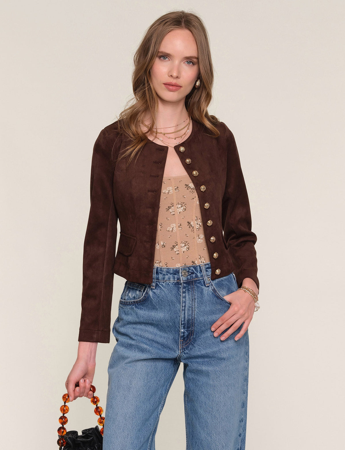 Heartloom Christy Blazer Espresso
