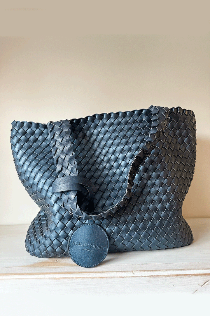Ilse Jacobsen Reversible Woven Tote Bag 08